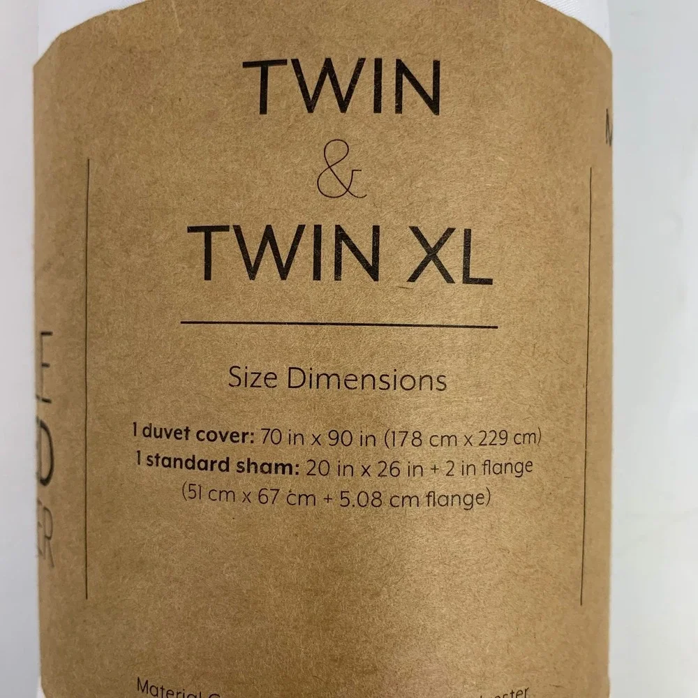 iEnjoy Reversible Patterned Duvet Cover Twin & Twin XL 2 Piece‎ Bedding Set